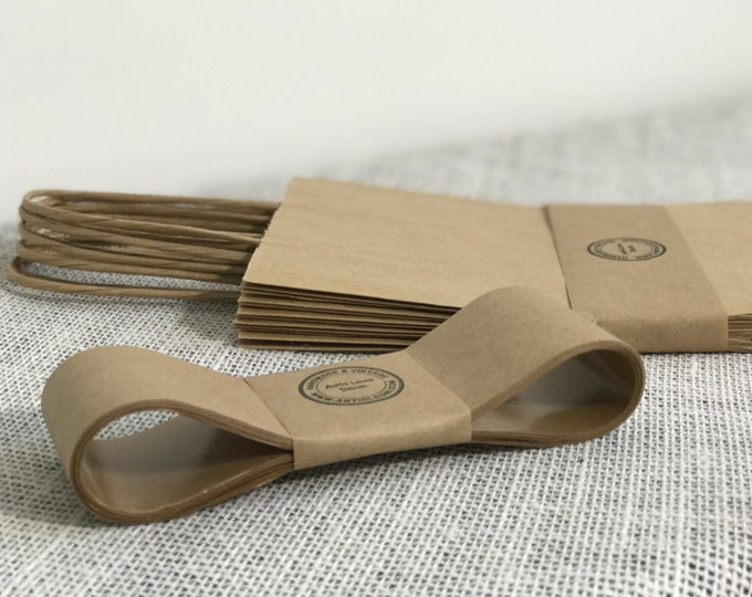 Kraft Paper Tape 10m Gummed Paper Ribbon Soap Packaging Soap Bands