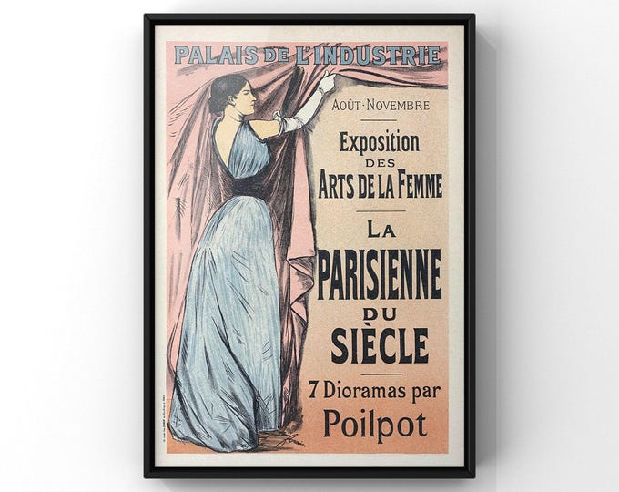 Art Nouveau French Poster - La Parisienne Du Siècle, 1892