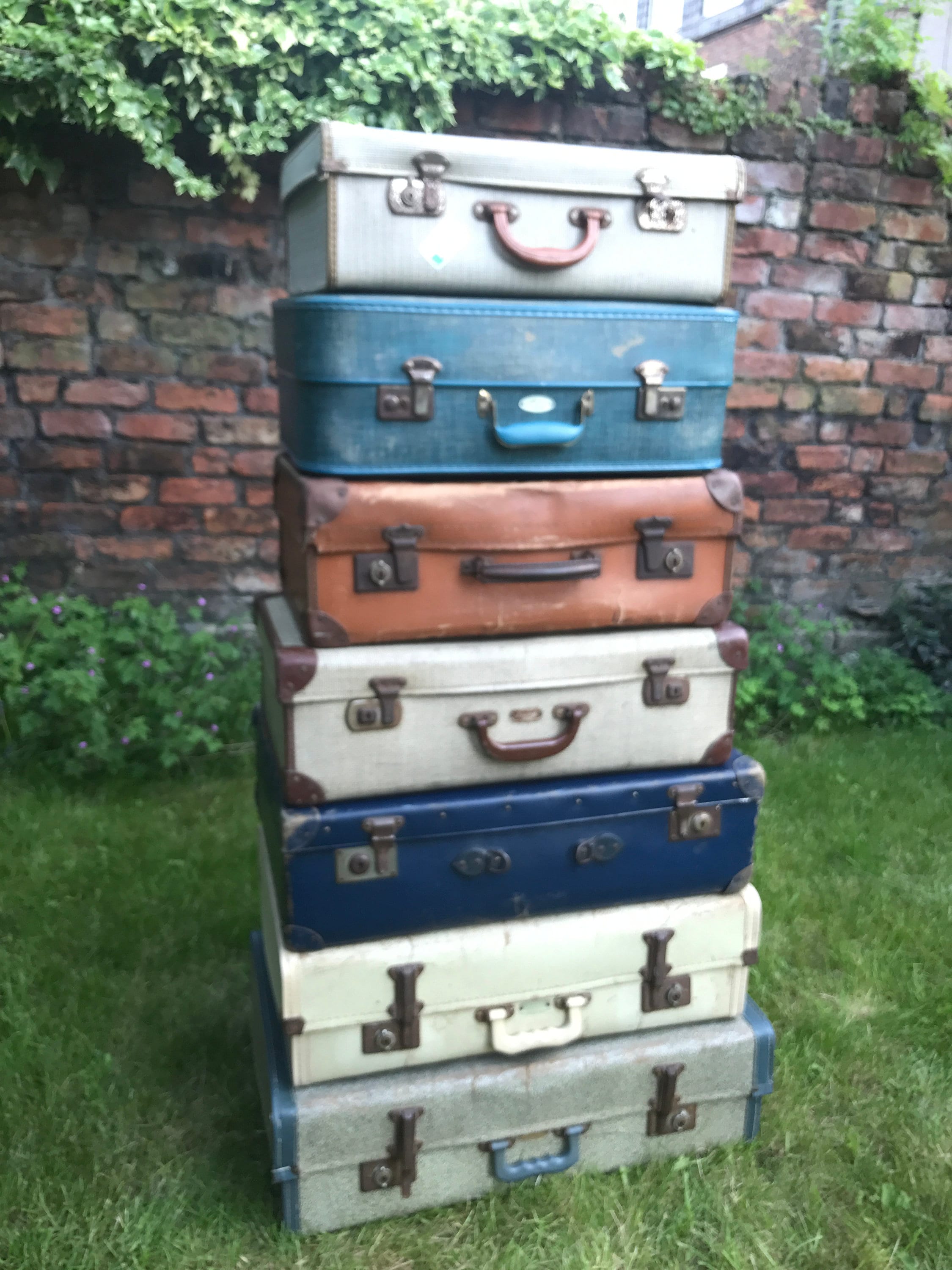 Vintage Suitcases Vintage Luggage Vintage Home Decor