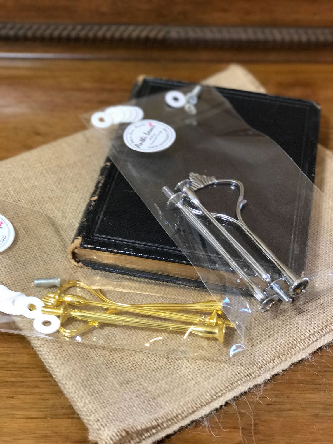 Silver Cake Stand Hardware Kit Cake Stand Hardware Set Etsy