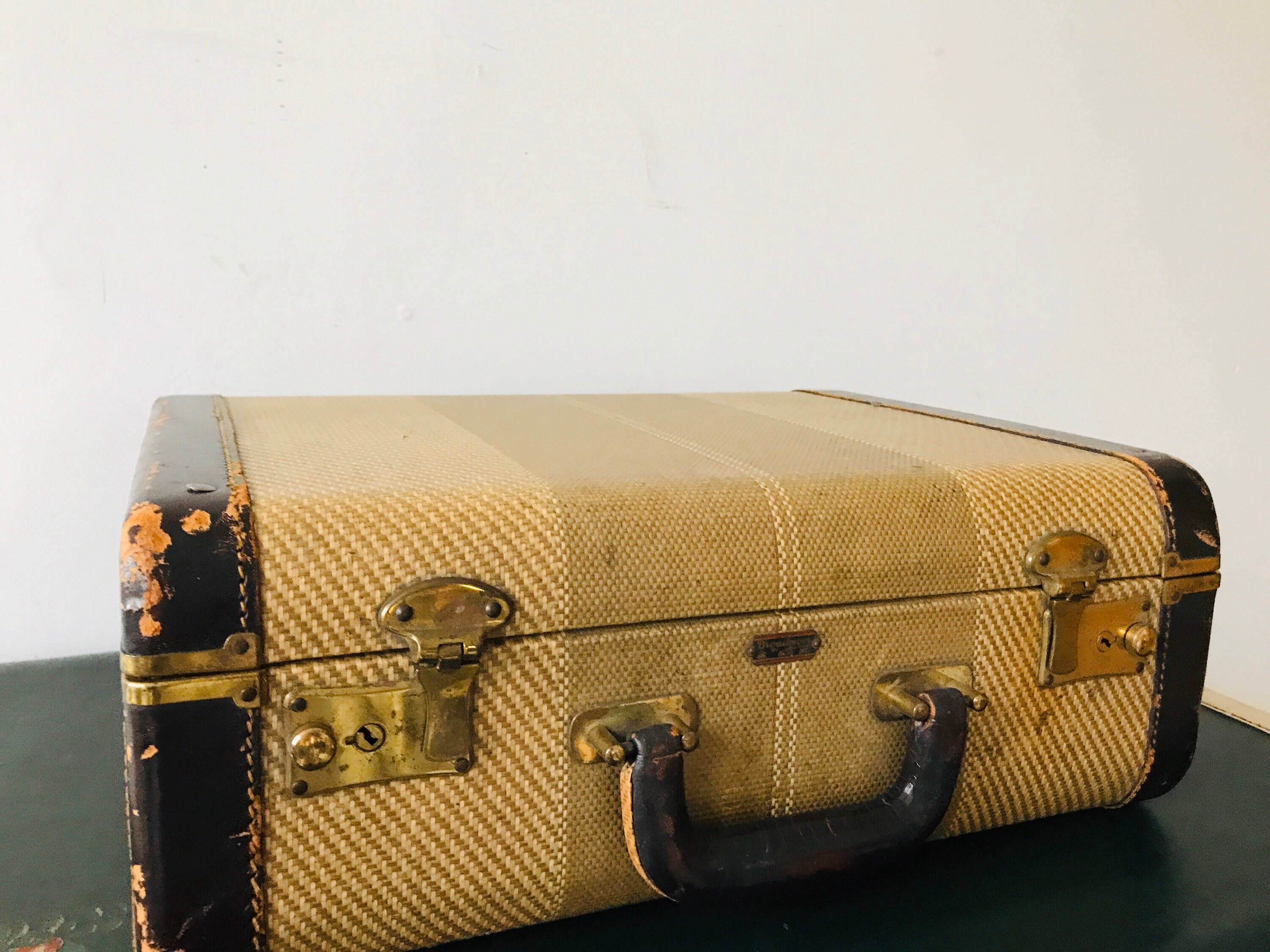 small antique suitcase