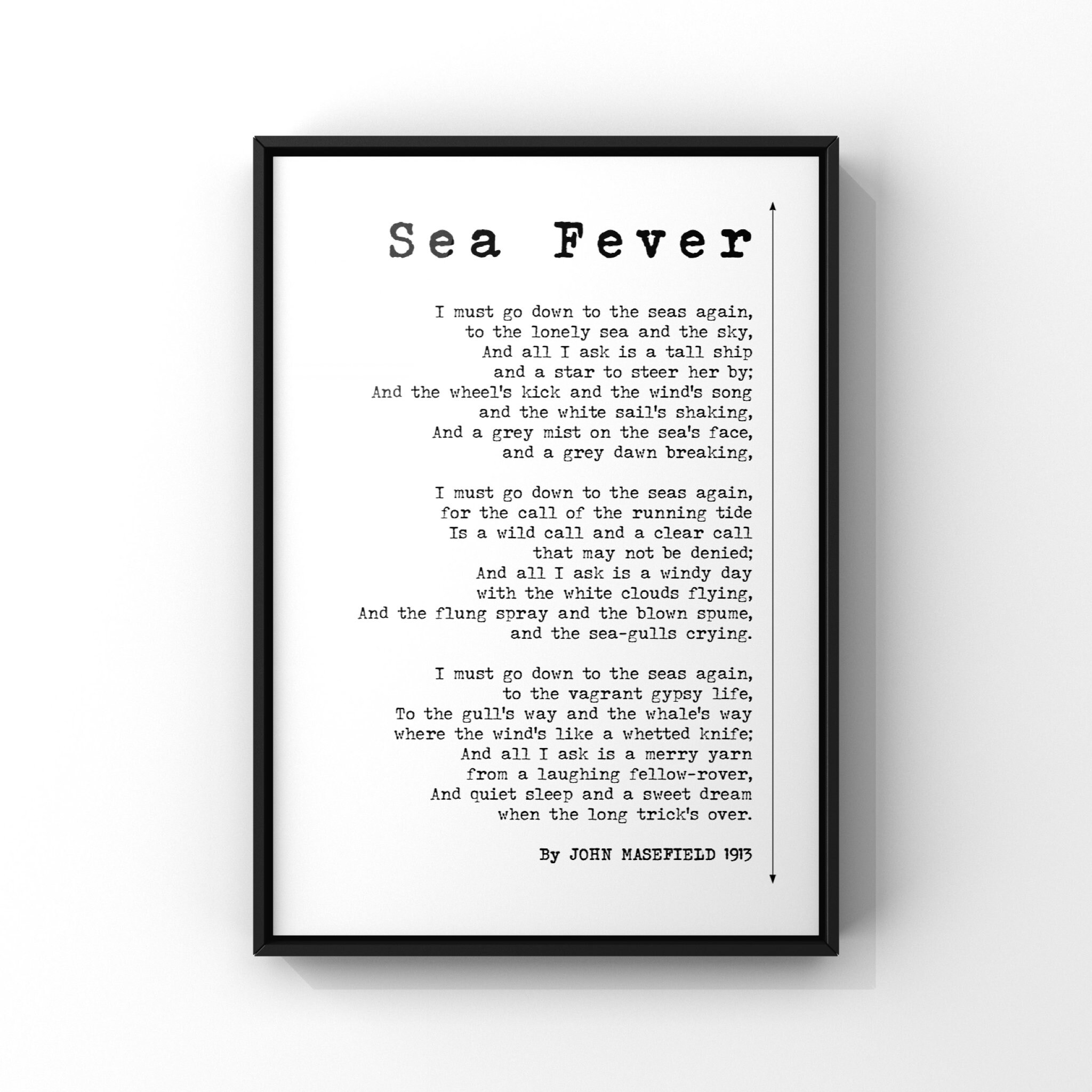 Sea-fever poem wikipedia picture