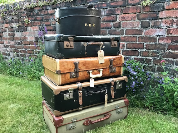 vintage suitcases