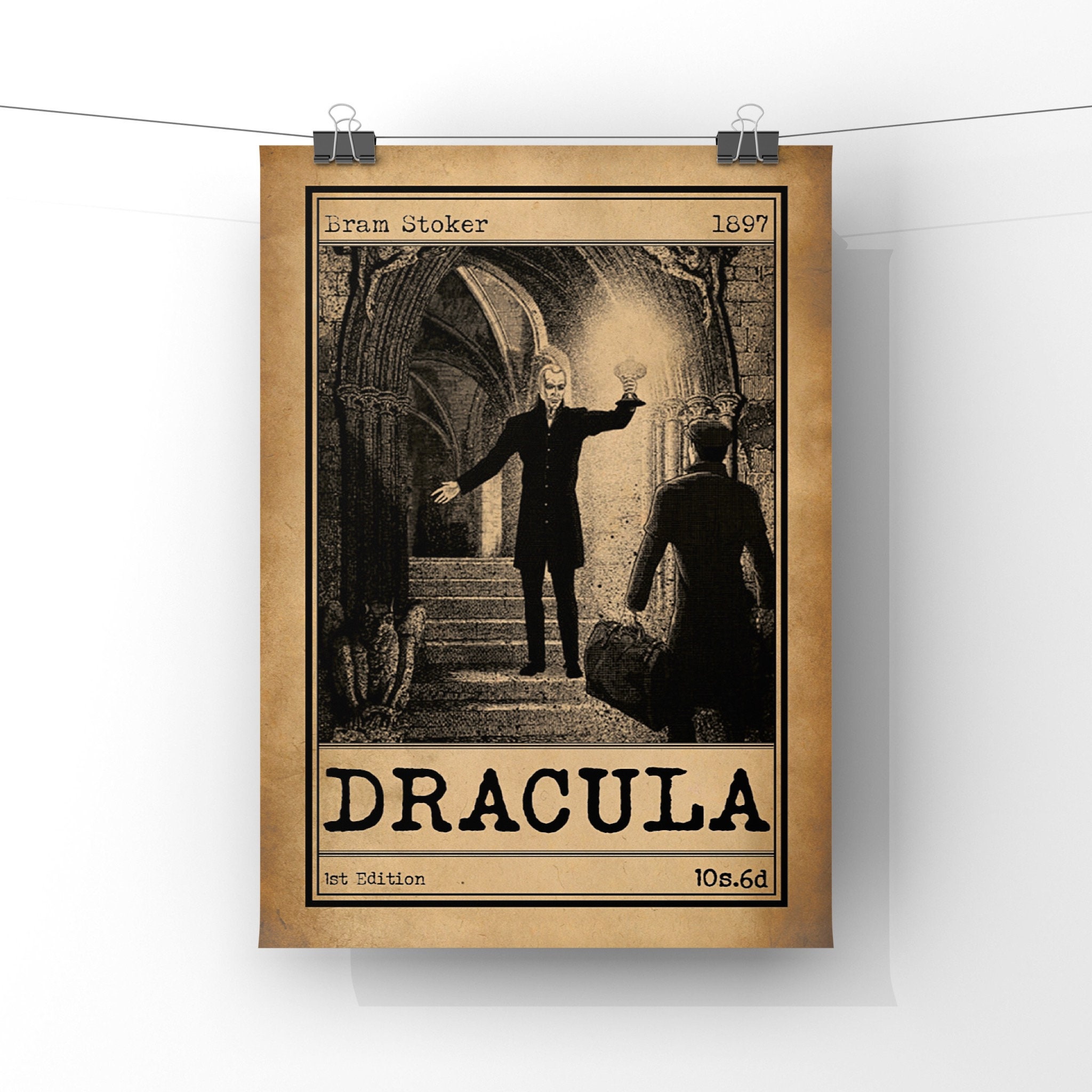 Dracula Book Cover Art Illustration Poster Classic Antique Etsy UK dracula-book-cover-art-illustration-poster-classic-antique-etsy-uk