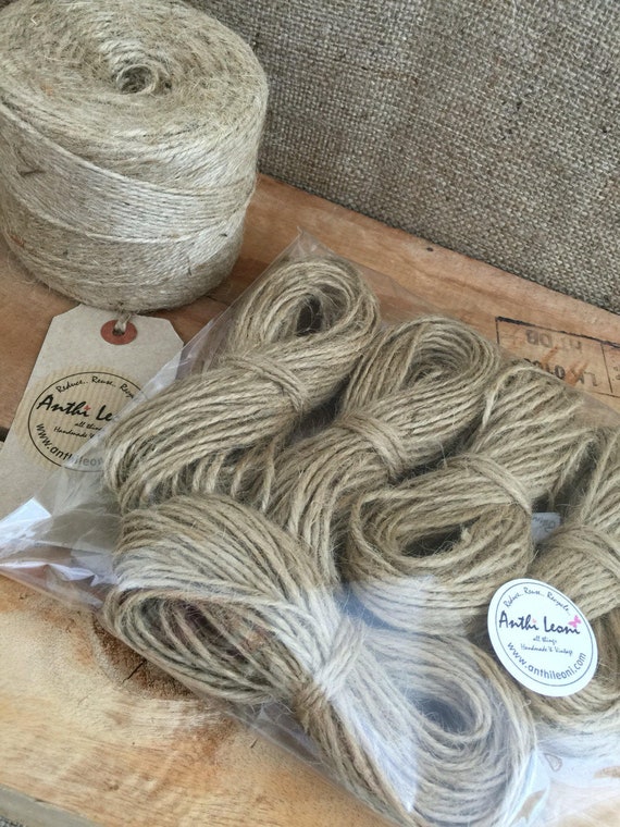 Rustic Twine 3mm Thick Quality Jute Craft Twine 100m Etsy
