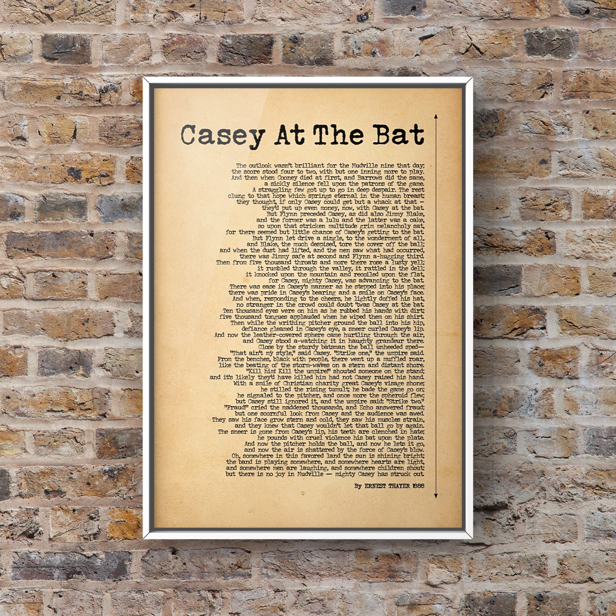 Printable Version Of Casey At Bat