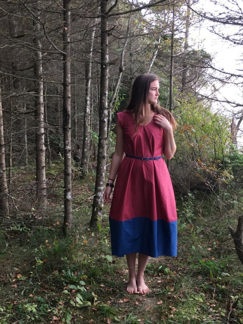 Pink dress Summer dress Dresses Women/'s clothing Ready to ship Midi dress