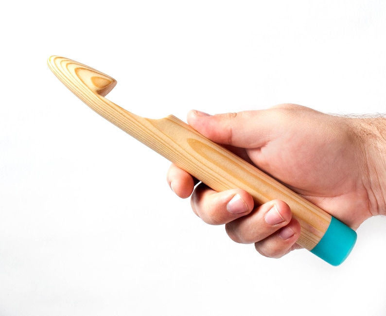 Giant Crochet Hook Jumbo Crochet Hook Extreme Crochet Etsy