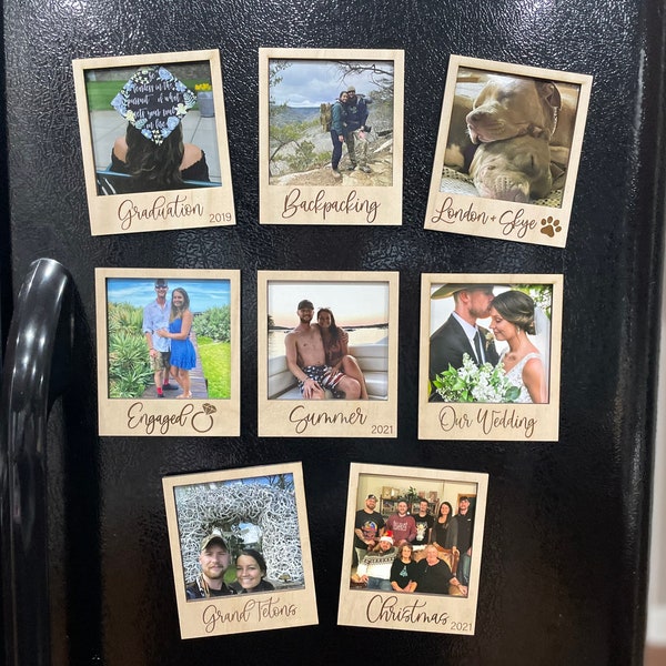 Custom Wooden Photo Frame- Wedding Favor