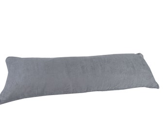 gray body pillow