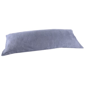 Linen Body Pillow Case Green Lumbar Body Pillow Cover Pillowcase 20x54