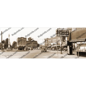 LaFayette, GA. Georgia 1948 Antica Foto Storica Vintage Decorazione da Parete Lago Eufaula Stampa Panoramica Ristampa Storia della Georgia SPEDIZIONE GRATUITA!