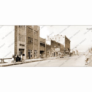 Bessemer, AL. Alabama 1941 Antique Historic Vintage Photo Reprint 5x14&quot; FREE SHIPPING!