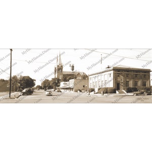 Cullman, AL. Alabama 1948 Antique Historic Vintage Photo Reprint 5x14&quot; FREE SHIPPING!