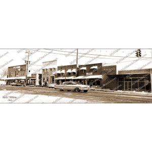 Butler, AL. Alabama 1963 Antique Historic Vintage Photo Reprint 5x14&quot; FREE SHIPPING!