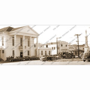 Clayton, AL. Alabama 1952 Antique Historic Vintage Photo Reprint 5x14&quot; FREE SHIPPING!