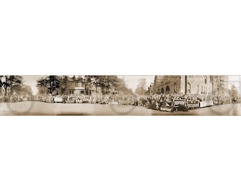 Birmingham Alabama 1926 Auburn Mississippi Football & More Rally Antique Historic Vintage Photo Wall Decor Reprint  FREE SHIPPING!