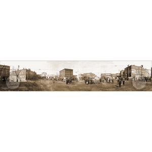Carrollton, GA Georgia 1912 Antikes Vintage Historisches Panorama Foto Wanddekor Poster Reprint KOSTENLOSER VERSAND!