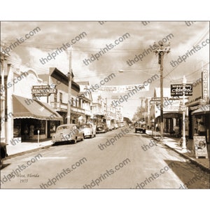 Key West, Floride, Floride. 1955 Floride 8 x 10 histoire Photo historique vintage antique Photo murale Art déco réimpression livraison gratuite !