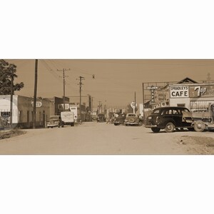 Childersburg, AL. Alabama 1942 Antique Historic Vintage Photo Reprint 5x14&quot; FREE SHIPPING!