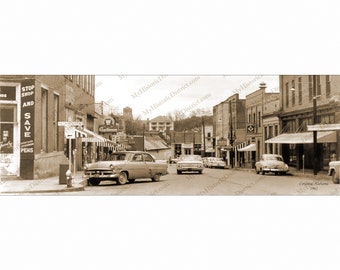 Cordova, AL. Alabama 1961 Antique Historic Vintage Photo Reprint 5x14" FREE SHIPPING!