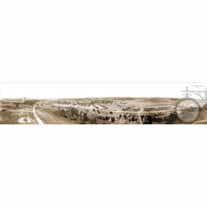Fort Benning, Georgia 1941 Ft Moore Columbus Georgia Infantry School Antique Vintage Historic Panoramic Photo Reprint Digital File Download