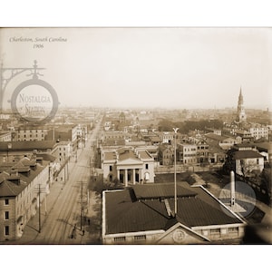 Charleston, SC South Carolina 1906 Antique Historic Vintage Photo Vintage Wall Art Vintage Wall Decor Reprint FREE SHIPPING!