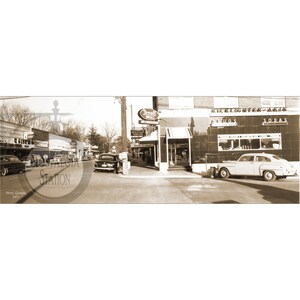 Perry, Georgia. Georgia 1955 Antique Historic Vintage Photo Wall Decor Stampa panoramica Ristampa Storia della Georgia SPEDIZIONE GRATUITA!
