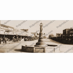 Enterprise, AL. Alabama 1919 Antique Historic Vintage Photo Reprint 5x14&quot; FREE SHIPPING!
