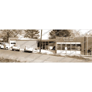 Butler, AL. Alabama 1964 Choctaw County Antique Historic Vintage Photo Reprint 5x14&quot; FREE SHIPPING!