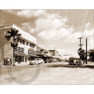 Bonifay Florida FL. 1947 Florida 8x10 History Photo Historic Vintage Antique Photo Wall Art Decor Reprint FREE SHIPPING!