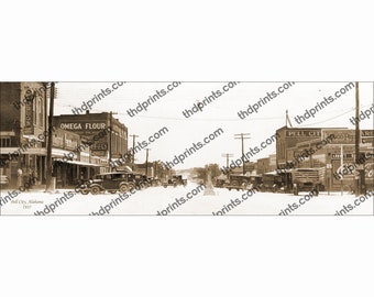 Pell City, AL. Alabama 1937 Antique Historic Vintage Photo Reprint 5x14" FREE SHIPPING!