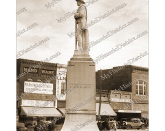 Athens, AL. Alabama 1943 Antique Historic Vintage Photo Vintage Wall Art Vintage Wall Decor Reprint FREE SHIPPING!
