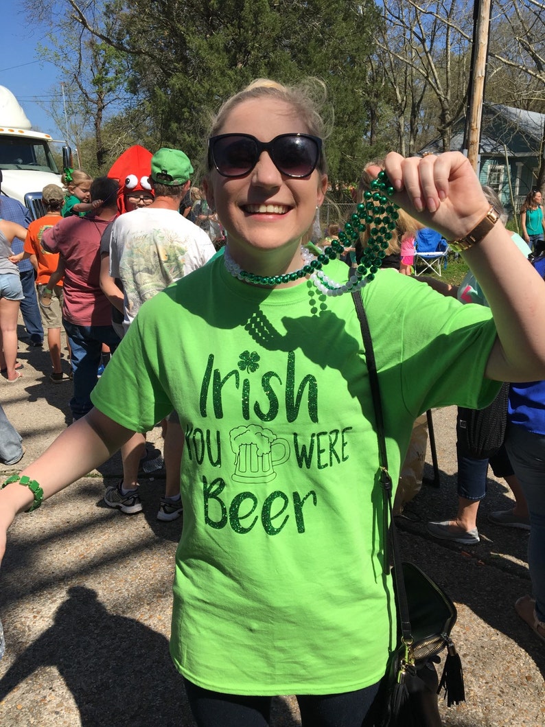 Irish You Were Beer Comfort Color Shirt Ireland St Etsy
