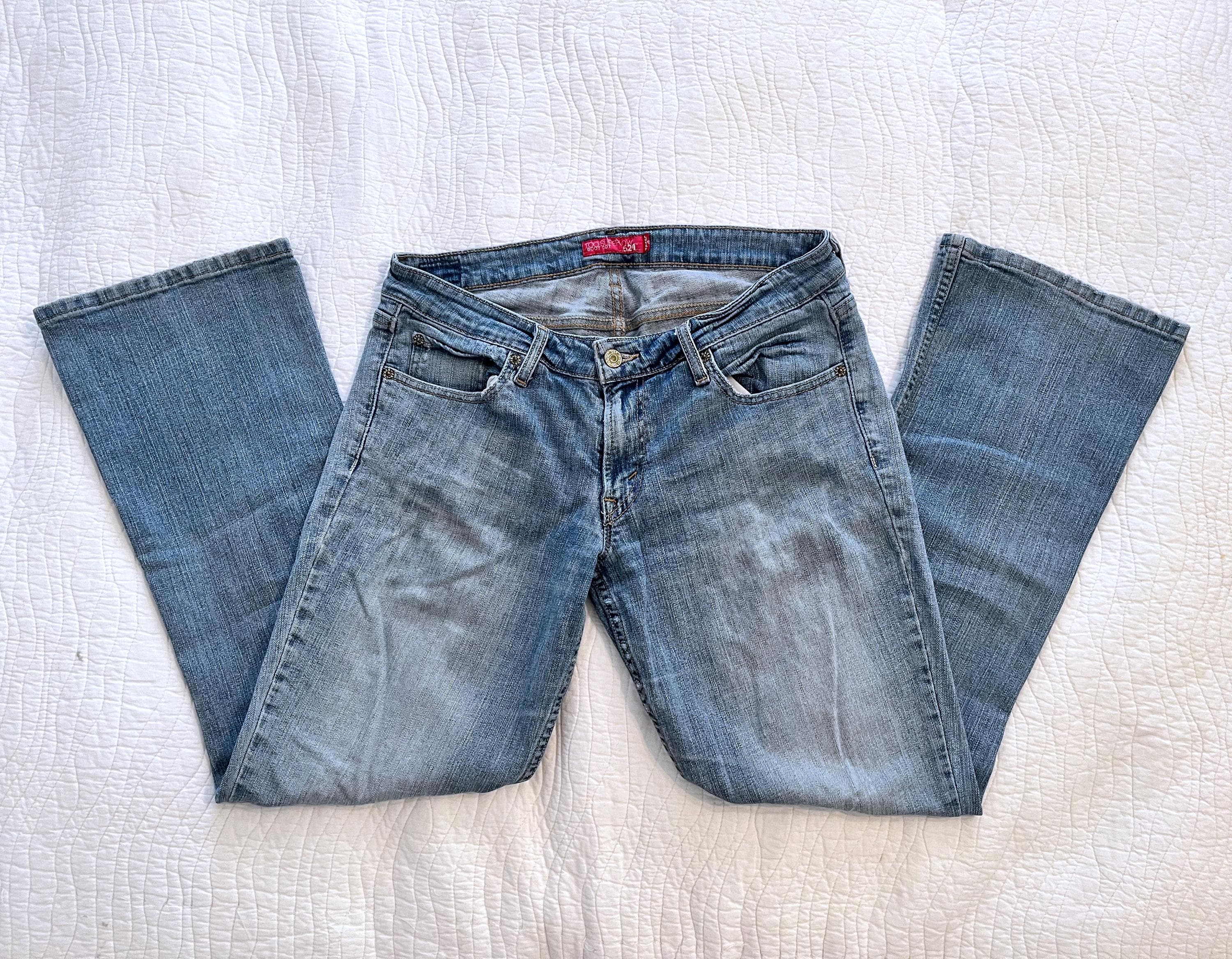パンツ 2000's archive Levi's straight denim y2k Levis Y2k Jeans - Etsy