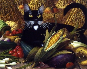 Vintage 1997 Charles Wysocki Fine Art Print Titled Max in the