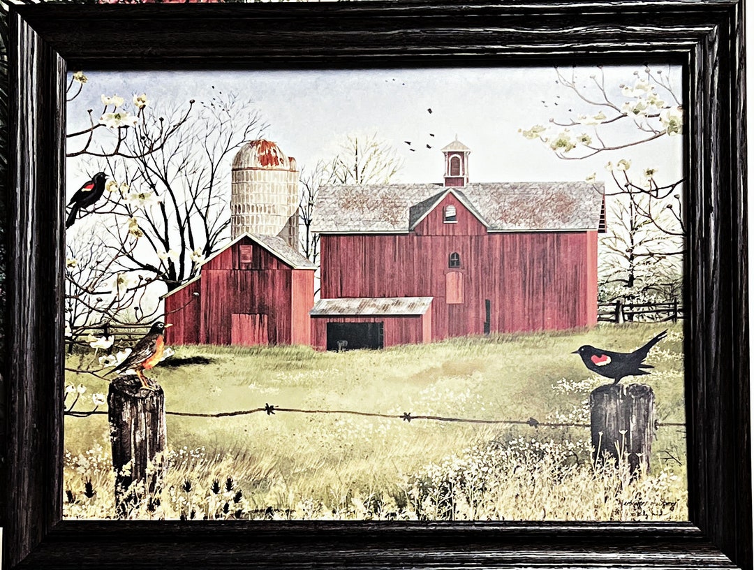 Harbingers of Spring by Billy Jacobs Country Farm Hand Textured Premium ...