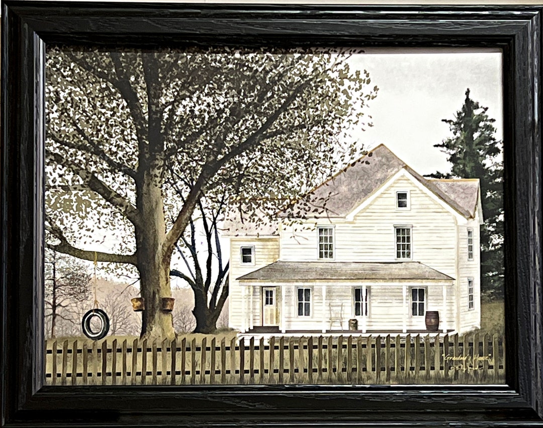 Billy Jacobs Grandma's House Studio Art Print-framed (wood) 18.5 X 14.5 ...