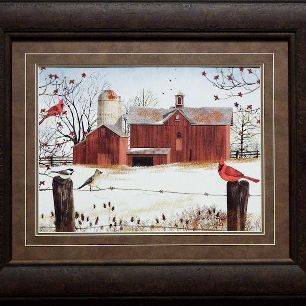 Billy Jacobs Winter Friends-Framed