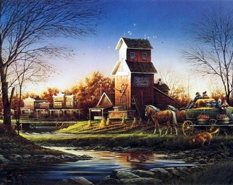 Terry Redlin Clocks - Etsy