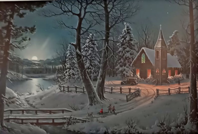 Jesse Barnes Spirit of the Season S/N 24x16 Etsy