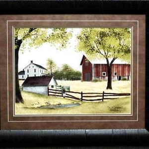 Billy Jacobs The Spring House Art Print-Framed 23 x 19