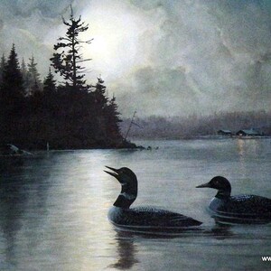 Les Kouba Call of the North - 12&quot; x 7.75&quot; Artist&#39;s Proof