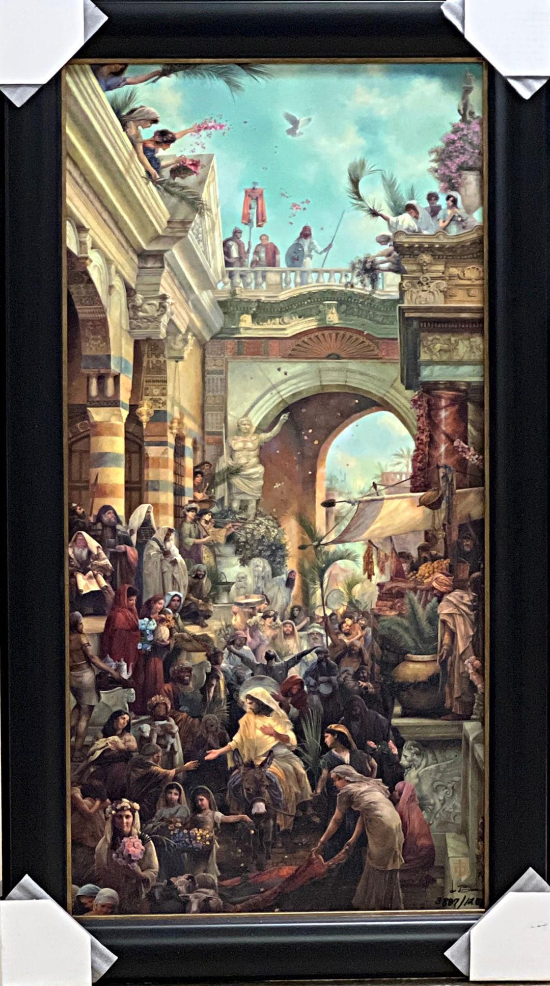 Tom Dubois Hosanna Religious Print Framed 39 X 22 With Certificate - Etsy