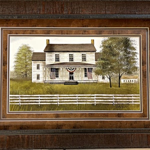 Billy Jacobs My American Home Art Print-Framed 27.5x 19.5