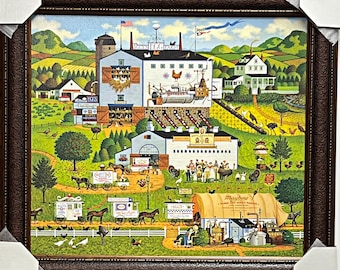 Vintage Flag Makers by Charles Wysocki Georgina's Country