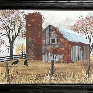 Billy Jacobs The Old Barn Crow Farm Art Print-Framed 18.5 x 14.5