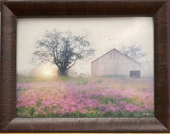 Colorful Spring Blossoms By Lori Deiter (Framed Small) - Gray main image 1