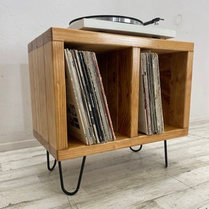 Record Player Stands Vinyl Album Storage Record Console Storing Records Vintage Record Player Stand Vinyl Record Shelf -2Sec