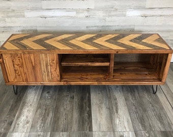 Upgrade- Varying Walnut Herringbone Top | Add to Cart along with your Furniture Piece | Please Read Description